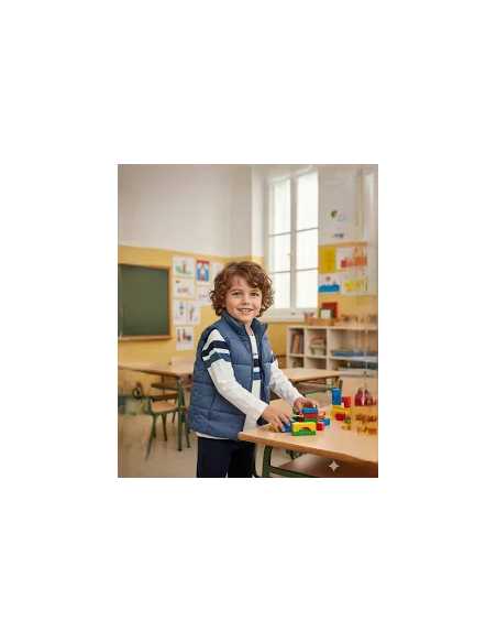 Conjunto chaleco 3 piezas niño