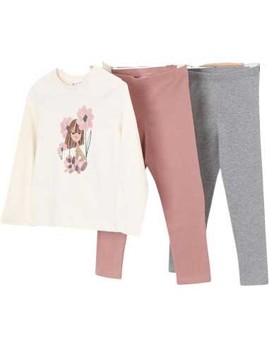 Conjunto 3 piezas niña