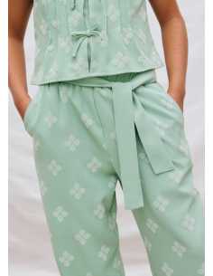 Pantalón largo estampado chica 2