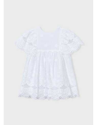 Vestido ceremonia bordados niña