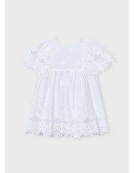 Vestido ceremonia bordados niña