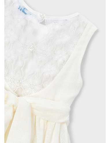 Vestido ceremonia encaje niña