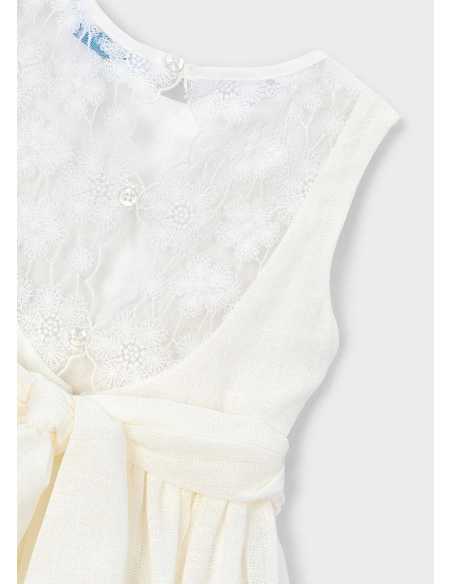 Vestido ceremonia encaje niña