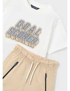 Conjunto pantalón y camiseta letras niño 2