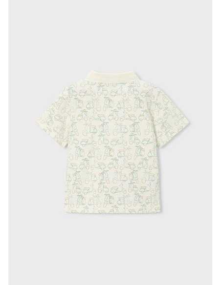 Polo estampado niño