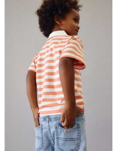 Polo rayas niño