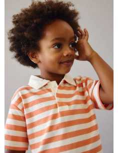 Polo rayas niño