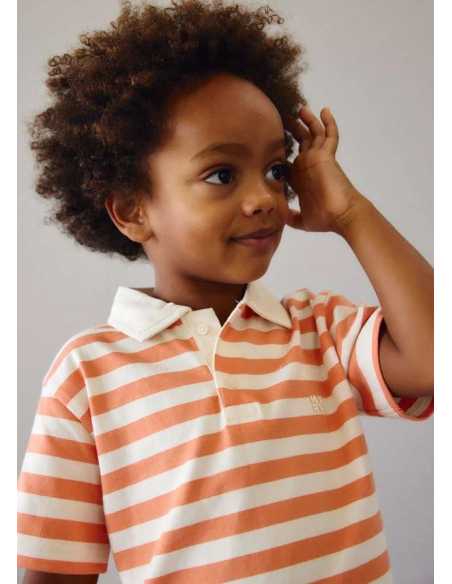 Polo rayas niño