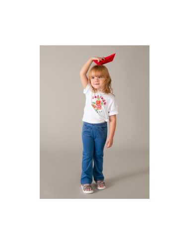 Legging flare bolsillos niña