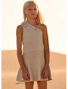 Conjunto falda y top chica