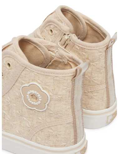 Botín deportivo alto calados niña