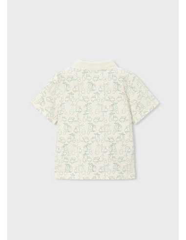 Polo estampado niño