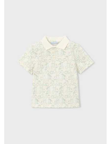 Polo estampado niño