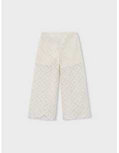 Pantalón largo crochet niña 2