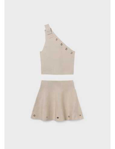 Conjunto falda y top chica