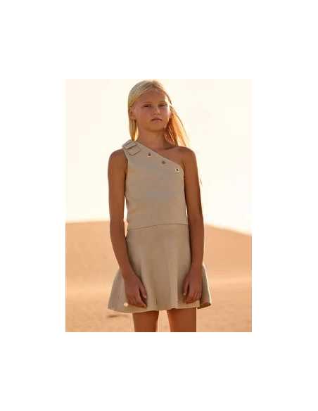 Conjunto falda y top chica