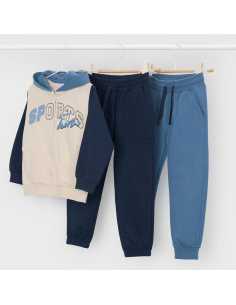 Chándal 2 pantalones básico niño
