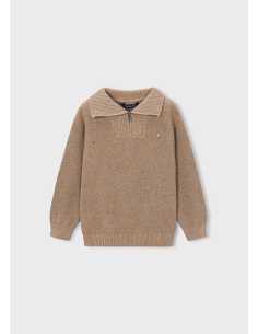 Jersey cuello cremallera niño