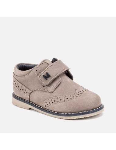 Zapatos blucher piel bebé niño