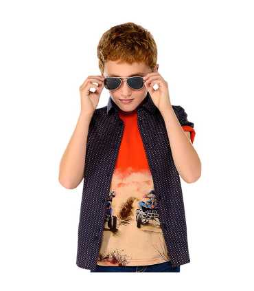 Camiseta manga corta quad niño