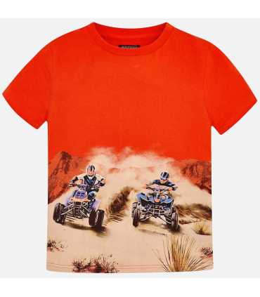 Camiseta manga corta quad niño