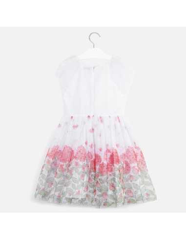 VESTIDO PLUMETI CENEFA FLORES