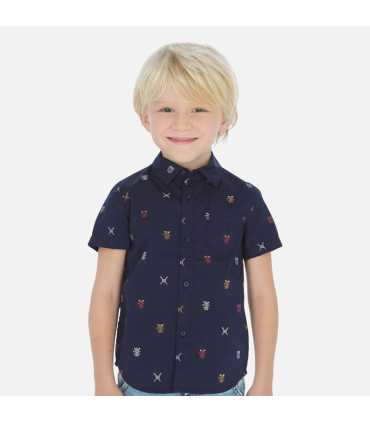 CAMISA M-C ESTAMPADA