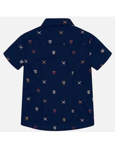 CAMISA M-C ESTAMPADA