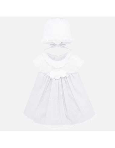 VESTIDO CON CAPOTA Y BRAGUITA