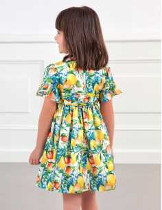 VESTIDO SATEN LIMONES 2
