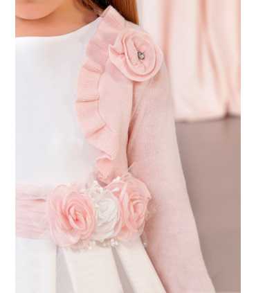 REBECA TRICOT BOLERO VOLANTES