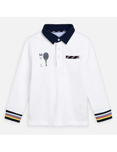 POLO M-L LISO DETALLES