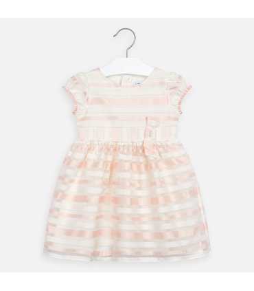 VESTIDO ORGANZA RAYAS