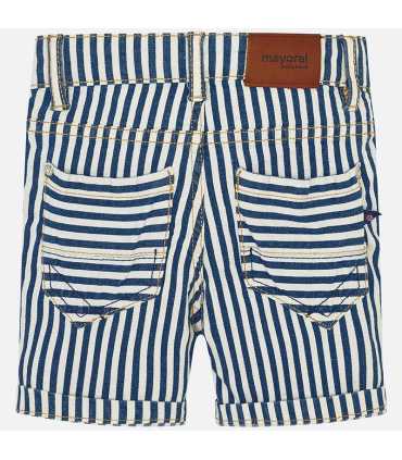 Bermudas vaquera rayas niño