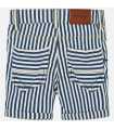 Bermudas vaquera rayas niño