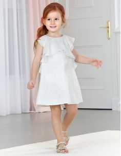 VESTIDO LINO CON LENTEJUELAS
