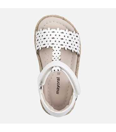 SANDALIA YUTE PERFORADA