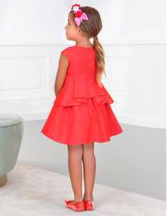 Vestido mikado capas 2