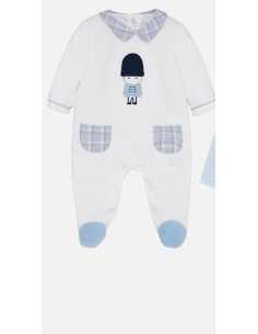 Set pijamas largos muñecos bebé recién nacido