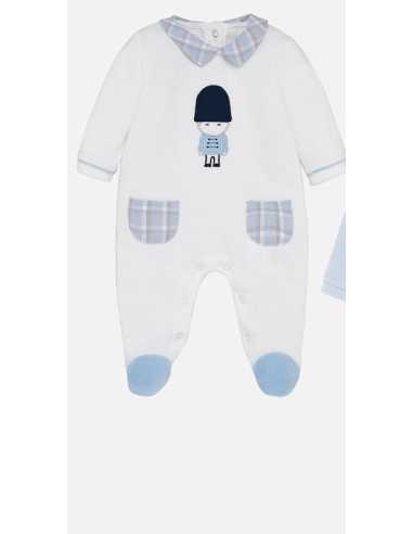 Set pijamas largos muñecos bebé recién nacido