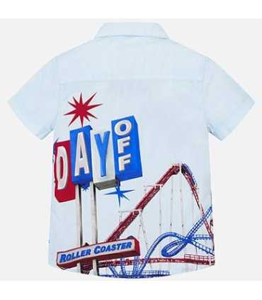 Camisa manga corta dibujos verano niño