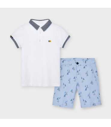 CONJ. BERMUDA ESTAMPADAD POLO