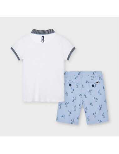 CONJ. BERMUDA ESTAMPADAD POLO