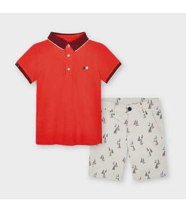 CONJ. BERMUDA ESTAMPADAD POLO