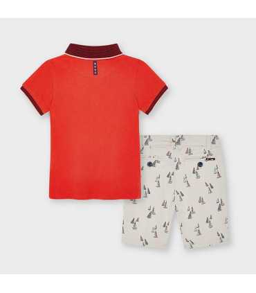 CONJ. BERMUDA ESTAMPADAD POLO