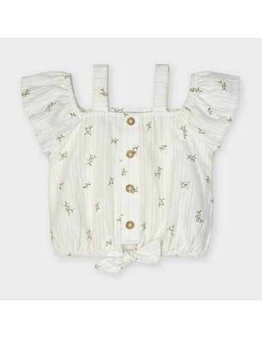 BLUSON ESTAMPADO FLOCADO