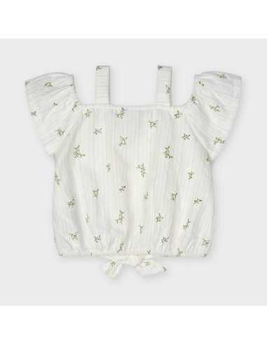 BLUSON ESTAMPADO FLOCADO