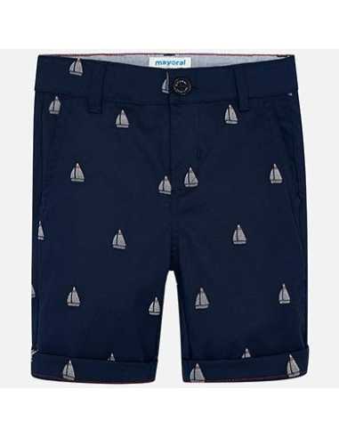 Bermudas chino estampadas niño