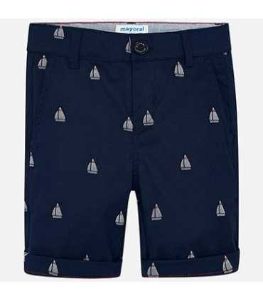 Bermudas chino estampadas niño