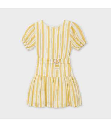 VESTIDO RAYAS CINTURON